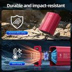 Bestek 400W Car Power Inverter for Vehicles – DC 12v to AC 110v Car Plug Adapter Outlet with PD 30W USB-C &USB-A 3.0 Fast Charging, Car Charger Cigarette Lighter Adapter for Laptop, Road Trip, Camping