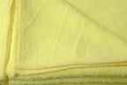 Eurow 325 GSM Microfiber Deluxe Cleaning Towels, Ultra-Soft, Streak-Free, Reusable, High Absorbency for Car, Home, Garage, Detailing, Safe on All Surfaces, Machine Washable, 16x16in, 24-Pack, Yellow