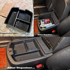 EDBETOS 07-14 Full Size Trucks Center Front Floor Console Compatible with Chevrolet Avalanche Tahoe Silverado Suburban 1500 2500 Sierra Pickup Truck Yukon & XL/Denali 19166288