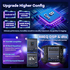 12.1" Radio Upgrade for Chevy Silverado GMC Sierra 2014-2018 8Core Sierra Stereo Android 13 T-Style Vertical Screen Headunit Wireless CarPlay Android Auto GPS 48EQ Backup Camera Mic,4+64G