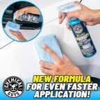 Chemical Guys WAC23016 HydroCharge High-Gloss Hydrophobic SI02 Ceramic Spray Coating, 16 fl oz + MIC_292_02 Microfiber Applicator (2 Pack) + MIC_506_03Premium Microfiber Towels (16"x16") 3 Pack