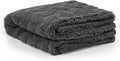 Greenfound Microfiber Towel for Cars, 1000GSM Car Drying Towel, Double Twist Pile & Edgeless Design, No Streaks, Scratches, or Water Spots, Soft and Absorbent, 18"×24", Wave Grey