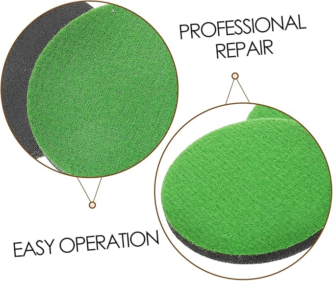 GLEAVI 5pcs Automotive Glass Scratch Repair Polishing Pads Kit Mesh Windshield Scratch Remover Discs for Efficient Car Glass Restoration and Repair