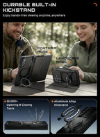 SUPCASE for Samsung Galaxy Z TriFold Case with 2 Tempered Glass Screen Protectors (UB Grip), [Compatible with MagSafe] [Built-in Kickstand] [Hinge Coverage] Military-Grade Protection Phone Case,Aramid