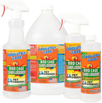 Absolutely Clean Amazing Bird Cage Cleaner and Deodorizer - Just Spray/Wipe - Safely & Easily Removes Bird Messes Quickly and Easily - Made in The US - Fragrance Free - 16oz (Pack of 2)