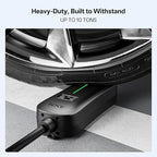 Level 1&2 EV Charger,Tesla EV Charger NACS 16A with 25FT Extension Cord Cable,Portable Electric Car Charger 240V NEMA 6-20 Plug&120V NEMA 5-15 Adapter Compatible with All Tesla Models