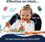 Miss Mouth’s Messy Eater Stain Treater Spray - Stain Remover - Newborn & Baby Essentials - 2-Pack of 16oz Stain Remover