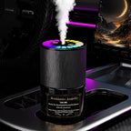 Car Air Freshener, Smart Car Air Freshener, Music-Synced RGB Ambient Lights with Auto On/Off, 150ml, Suitable for Cars, Homes, Offices, Bedrooms (Angels)