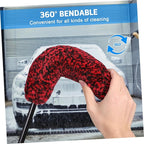 GLEAVI 12pcs Wheel Cleaning Brush Tire Brushes for Car Detailing Flexible for Hard Reach Areas for Car Models Colors