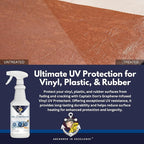 Captain Don's Graphene-Infused UV Vinyl Protectant, Vinyl Conditioner, & Vinyl Restorer, 32 oz
