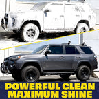 Foam King Car Wash Soap Strip (40ct = 20 Car Washes) - Concentrated Car Cleaning Soap Sheet, No Plastic Bottle - For Foam Cannons Guns, Bucket Wash. Safe for Cars, Trucks, Motorbikes - Citrus Scent