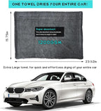 Microfiber Towels for Cars, 15.7"x23.6" 1200 GSM Ultra Thick Soft Car Detailing Drying Towel, Super Absorbent Double Twisted Loop Cloth Cleaning Towel for Car Truck SUV