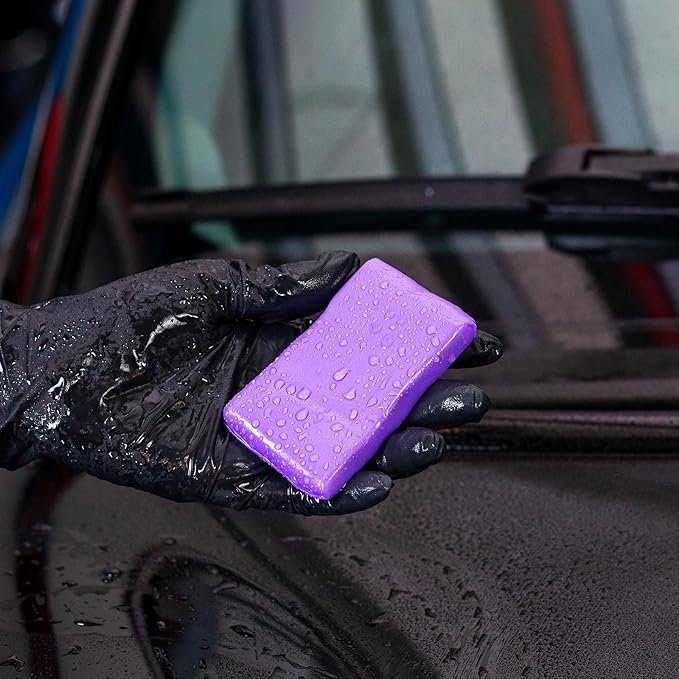 Clay Bar 3 Pack 300g (3x100g) – Medium Grade Detailing Clay for Car Paint Cleaning, Removes Surface Contaminants, Smooths Surface & Preps for Waxing or Polishing