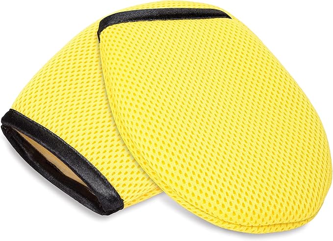 Griot's Garage Four-Finger Mesh Mittens for Car Wash and Detailing, Cleaning Gloves and Scrubbers for SUVs, Trucks, Motorcycles, and More, Washable, Set of 2, 11842