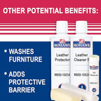Mohawk Leather Care Kit, Includes Cleaner II (M850-10024), Leather Protector (M850-10034), Ink Remover (M850-2015)