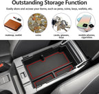 LUWU for 2025 Subaru Impreza Center Console Organizer 2024 Subaru Impreza Sport/RS/Base Armrest Storage Box Armrest Organizer 2024 Impreza Console Organizer Tray 2024 2025 Subaru Impreza Accessories