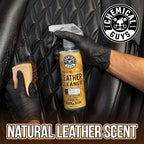 Chemical Guys SPI_208 Colorless and Odorless Leather Cleaner for Car Interiors, Furniture, Apparel, Boots, and More (Works on Natural, Synthetic, Pleather, Faux Leather and More), 128 fl oz (1 Gal)