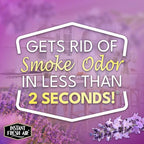 Smoke Vanish - Smoke Odor Eliminator Spray - Removes Odor Instantly with Noxban™ - Eco-Friendly - For Home, Car, & Travel - Lavender Scent - 2 oz. (Pack of 2)