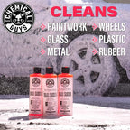 Chemical Guys CWS_101_64A Car Wash, Dry & Shine Bundle - Maxi-Suds II Foaming Car Wash Soap, 64 oz (Half Gallon), Cherry Scent + After Wash Gloss Boosting Drying Aid (16 oz) (2 Items)