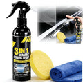 Ceramic Coating Spray for Cars Professional German-Engineered SiO₂ Ceramic Maintenance & Paint Protection Spray, High Gloss Hydrophobic Finish, Ideal After Wash, Before Rain & Road Trips