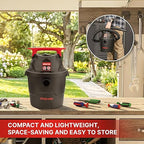 Shop-Vac 1.5 Gallon 2.0 Peak Wet/Dry Vacuum, Small Portable Shop Vacuum with Attachments, Mini Shop Vac for Garage, Car, Home and Pet