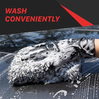 Maxshine Universal Super Fluffy Microfiber Wash Pad | Ergonomic Scratch-Free Car Wash Pad for Wax, Sealants & Glazes | Washable Reusable Microfiber Pad | Auto Detailing & Car Cleaning Tool