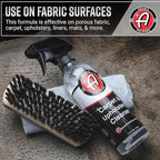Adam's Polishes Carpet & Upholstery Cleaner - Powerful Car Carpet Cleaner for Auto Detailing, Fabric Interior Solution, Stain Remover Spray for Seat, Floor Mats (128 fl. oz (Gallon))