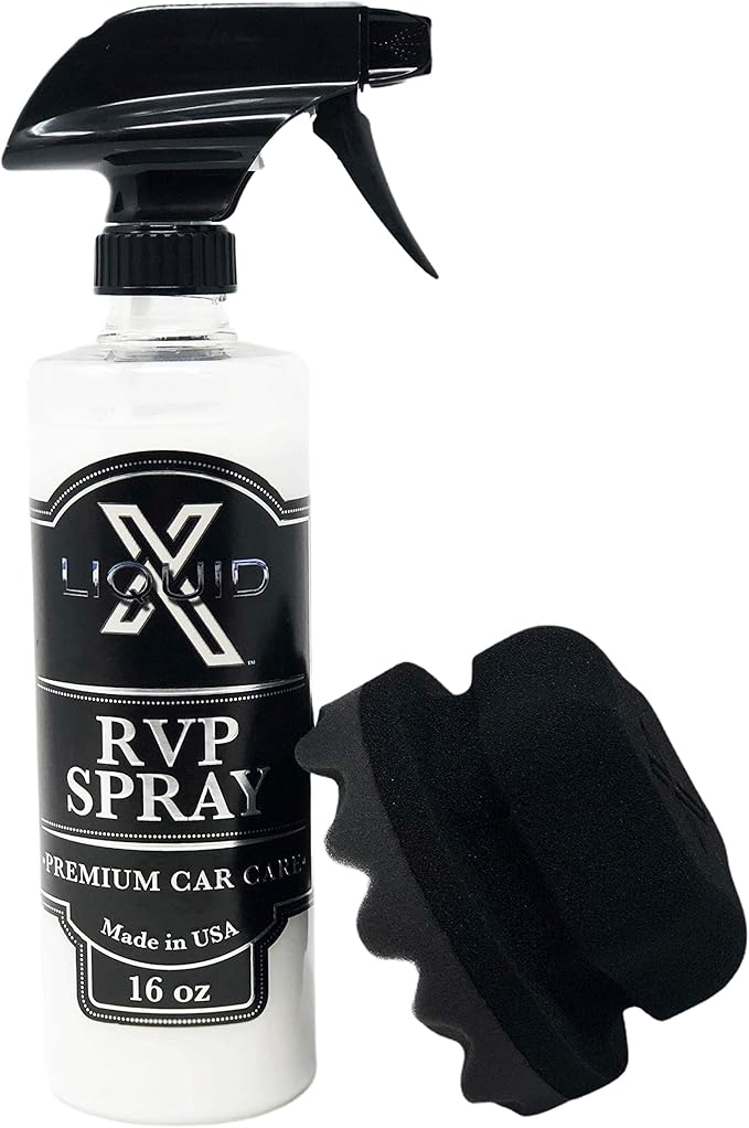 Liquid X Classic RVP Spray Combo - 16oz R.V.P. Spray & Pro Grip Dressing Applicator - Easy Application, Non-Greasy, Longer Lasting Results