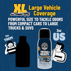 Chemical Guys Odor Eliminating Aerosol Fogger, Black Frost Scent - 3 oz Single Can For Cars, Trucks, And SUVs - Set-And-Forget Interior Deodorizer Neutralizes Smoke, Pet, Gym, And Food Odors & More