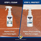 Captain Don's Graphene-Infused UV Vinyl Protectant, Vinyl Conditioner, & Vinyl Restorer, 32 oz