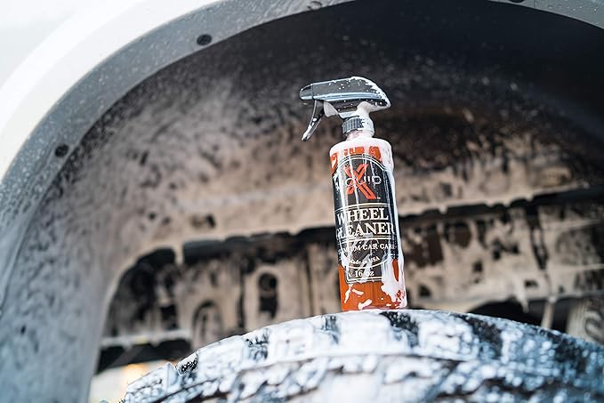 Liquid X Classic Wheel Cleaner Combo - Wheel Cleaner & Wheel Woolies Brushes - Non-Acidic Cleaner, Easy to Use