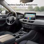 2-in-1 Wireless CarPlay Adapter 2026 for Apple iPhone & Android Auto Adapter, Plug&Play CarPlay Dongle Converter, Fast Auto-Connect,Compact Design Fast Stable Connection with USB/USB-C Port (Grey)