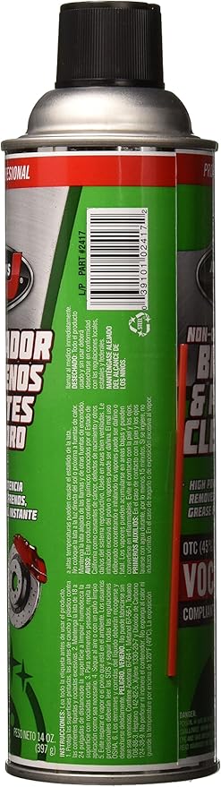 Johnsen's 2417-12PK OTC Compliant Non-Chlorinated Brake Cleaner - 14 oz.,