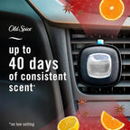 Febreze Odour-Fighting Auto Air Freshener, Car Vent Clip, Old Spice, 4ct