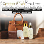Leather Purse Cleaner & Conditioner for Handbags, Designer Bags, and Luxury Purses, Recommended Leather Cleaner for Handbags & Leather Conditioner for Purses by Combat Cleaner