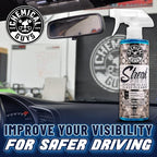 Chemical Guys CLD300 Streak Free Glass & Window Cleaner (Works on Glass, Windows, Mirrors, Navigation Screens & More; Car, Truck, SUV and Home Use), Ammonia Free & Safe on Tinted Windows, 128 fl oz