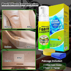 Car Interior Cleaner Foam - Car Dashboard, Seat, Carpet, Upholstery Cleaner, Auto Interior Detailing Spray Leather Vinyl Plastic Cleaner - Remove Stain & Grime & Grease - 150ml
