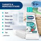 Carbona Stain Devils® #7 | Motor Oil, Tar & Lubricant | Professional Strength Laundry Stain Remover | Multi-Fabric Cleaner | Safe On Skin & Washable Fabrics | 1.7 Fl Oz, 3 Pack