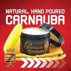 Pinnacle Natural Brilliance Souveran Wax | Hand-Poured Carnauba Wax for Deep, Rich Shine | Enhances Gloss & Clarity for Stunning Paint Finish | PIN-312-S | 3oz