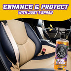 Salty Captain Sun Stroke Marine Vinyl Protectant Spray - (BlackBerry Scent) Boat, Car & Jetski Vinyl UV Protection Spray | Sun Guard, Saltwater & Moisture Protector for Vinyl Boat Seats & Jet Skis