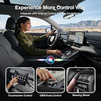 Magic Box 2026 Wireless CarPlay Adapter, AI Box Android Auto Supports Strea-ming Video for TikTok/YouTube, USB for Offline Media, Screen Mirroring Car Adapter for Factory Wired Car Play