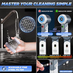 Saker Car Vacuum Cleaner 17000PA Foldable Mini Handheld Vacuums Portable Cordless with Brushless Motor for Gifts, Hair,Cars,Bedrooms,Offices Cleaning HL132 Silver