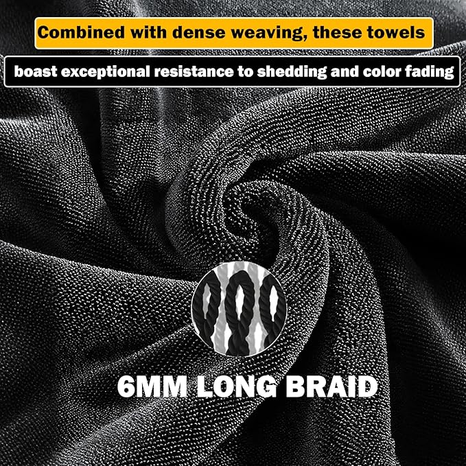 Car Drying Towel (36"x 24"/3ft x 2ft), 2 Pack Ultra Absorbent Microfiber Drying Towels for Cars, Leave No Streaks, Scratches or Water Spots, Extra Large Drying Towels Car Detailing for Cars