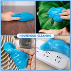 YOPINSAND Car Cleaning Gel, 2 Pack Car Cleaning Putty, Universal Auto Deatiling Tools, Reusable Interior Cleaner for Car Keyboard Air Vent, Car Slime Cleaner Dust Cleaning Gel