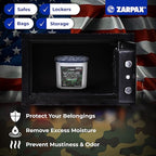 ZARPAX Moisture Absorber Corrosion Inhibitors Gun & Gear 17.6 oz/500g | Removes Moisture, Damp & Humidity | Odor Absorber | Moisture Trap for Bathroom, Closet, Kitchen | Set of 4