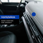 Cockpit Cleaner - Interior Cleaner - Matte Finish Detailer and Spray Sealant has Anti-Static Specs and Silver Nano Particles, Dust-Repellent, Easy Clean for Car Dashboards & Plastics - 100ml