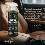 New Car Smell Spray (16oz), Made in USA | Long Lasting Car Air Fresheners Eliminates Odor - Air Fresheners for Cars, Trucks, & Other Vehicles – Fresh Scent Air Freshener Spray by Evo Dyne (2-Pack)