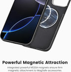 pitaka for iPhone 16 Pro Max Case 6.9 Inch, Compatible with MagSafe, Thin & Light Case iPhone 16 Pro Max with a Caseless Feel, 600D Aramid Fiber Woven [Ultra Slim-Black/Grey (Twill)]