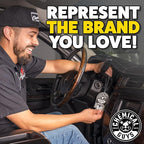 Chemical Guys Car Fresheners, Hanging Air Freshener, Black Frost Scent 12 Pack, Great for Cars, Trucks, SUVs, RVs, Home, Garage, Workspace, Dorm Room & More (4 x 3 Packs)