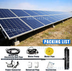 Electric Solar Panel Cleaning Brush with Pole - 350rpm Motor, 23.6" Brush Head, Dry/Wet Cleaning Modes - Water Fed Pole System for Solar Panels, Fleet Vehicles & Exterior Walls 7.5m